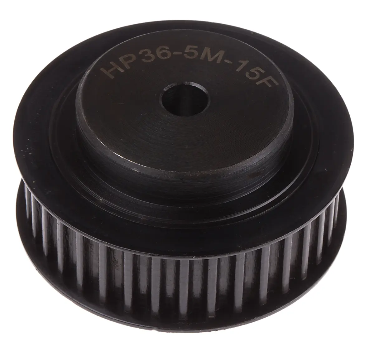 Produktfoto 1 von RS PRO Stahl Zahnriemenscheibe 15 mm, 36 Zähne / Teilung 5 mm, Bohrung 8 mm