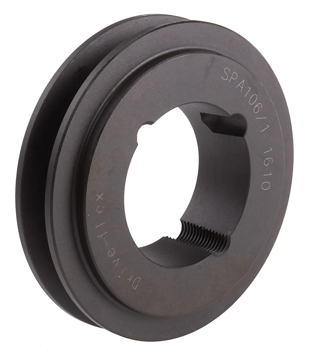 Produktfoto 1 von RS PRO Gusseisen, Stahl Riemenscheiben-, Bohrung 42 mm
