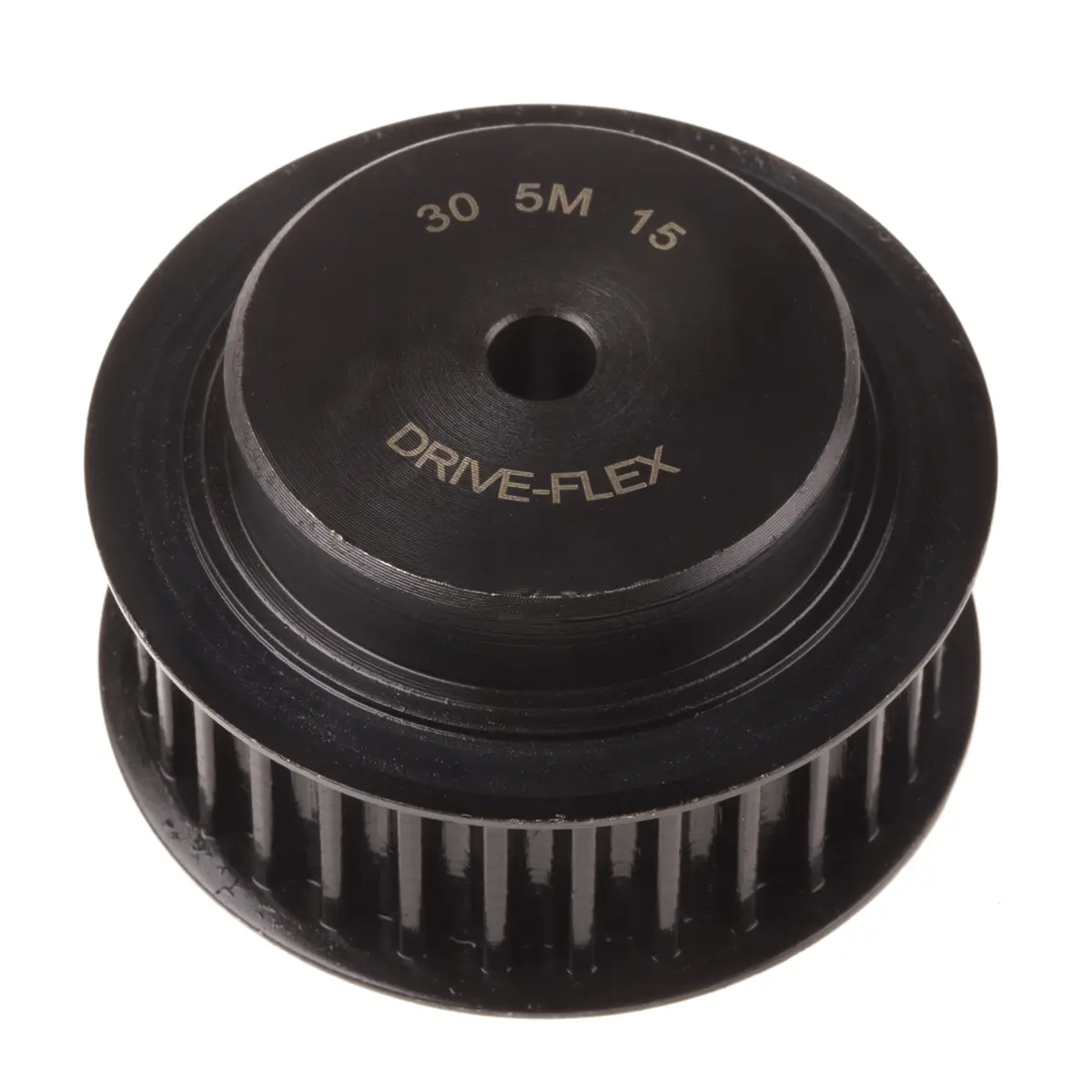 Produktfoto 1 von RS PRO Stahl Zahnriemenscheibe 15 mm, 30 Zähne / Teilung 5 mm, Bohrung 6 mm