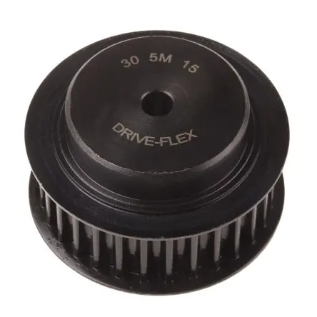 Produktfoto 1 von RS PRO Stahl Zahnriemenscheibe 15 mm, 30 Zähne / Teilung 5 mm, Bohrung 6 mm