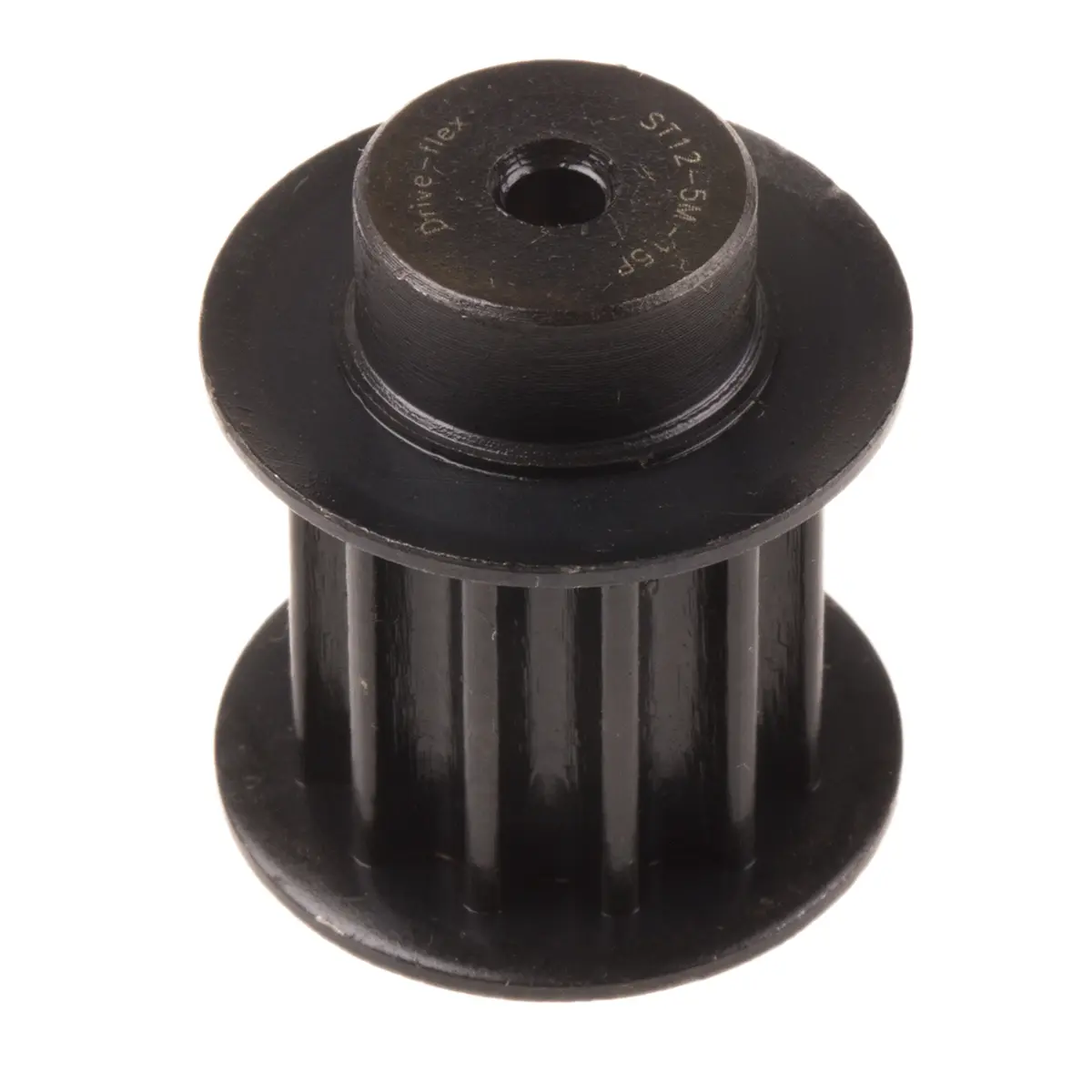 Produktfoto 1 von RS PRO Stahl Zahnriemenscheibe 15 mm, 12 Zähne / Teilung 5 mm