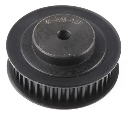 RS PRO Stahl Zahnriemenscheibe 15 mm, 40 Zähne / Teilung 5 mm, Bohrung 8 mm