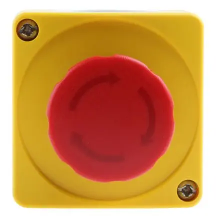 Produktfoto 1 von ABB 1SFA Not-Aus-Drucktaster, SMD, Ø 30 mm, 2 Öffner, Rot IP66, IP67, IP69K, 74.4mm, x 65 mm, Drehfreigabe