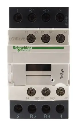 Produktfoto 1 von Schneider Electric LC1D Schütz 230V ac-Spule, 4-polig, 690V ac / 25 A 240V 2 Schließer/2 Öffner Motorsteuerung,