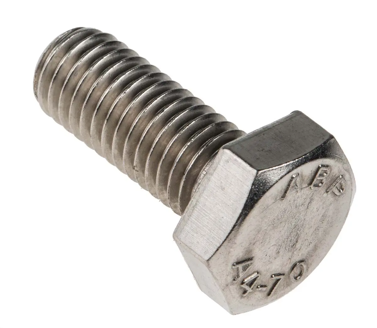 Produktfoto 1 von RS PRO x 25 mm Sechskantschraube, Edelstahl, DIN 933