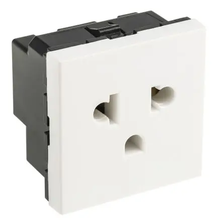 Produktfoto 1 von Legrand Mosaïc Steckdose NEMA 5-15R 1-fach Innen Polycarbonat Weiß / 15A