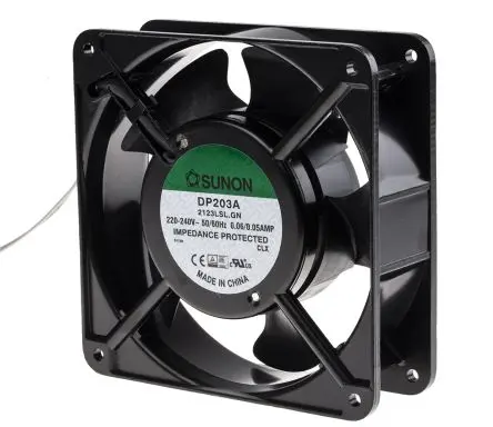 Produktfoto 1 von Sunon DP Axiallüfter, Hülse, 230V ac / 10 W 50 mA, 1800 U/min, 118.9 m³/h 120 mm 120mm 38 mm