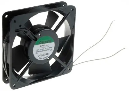 Produktfoto 1 von Sunon SP Axiallüfter, Hülse, 115V ac / 18 W 190 mA, 2300 U/min, 109 m³/h 120 mm 120mm 25 mm