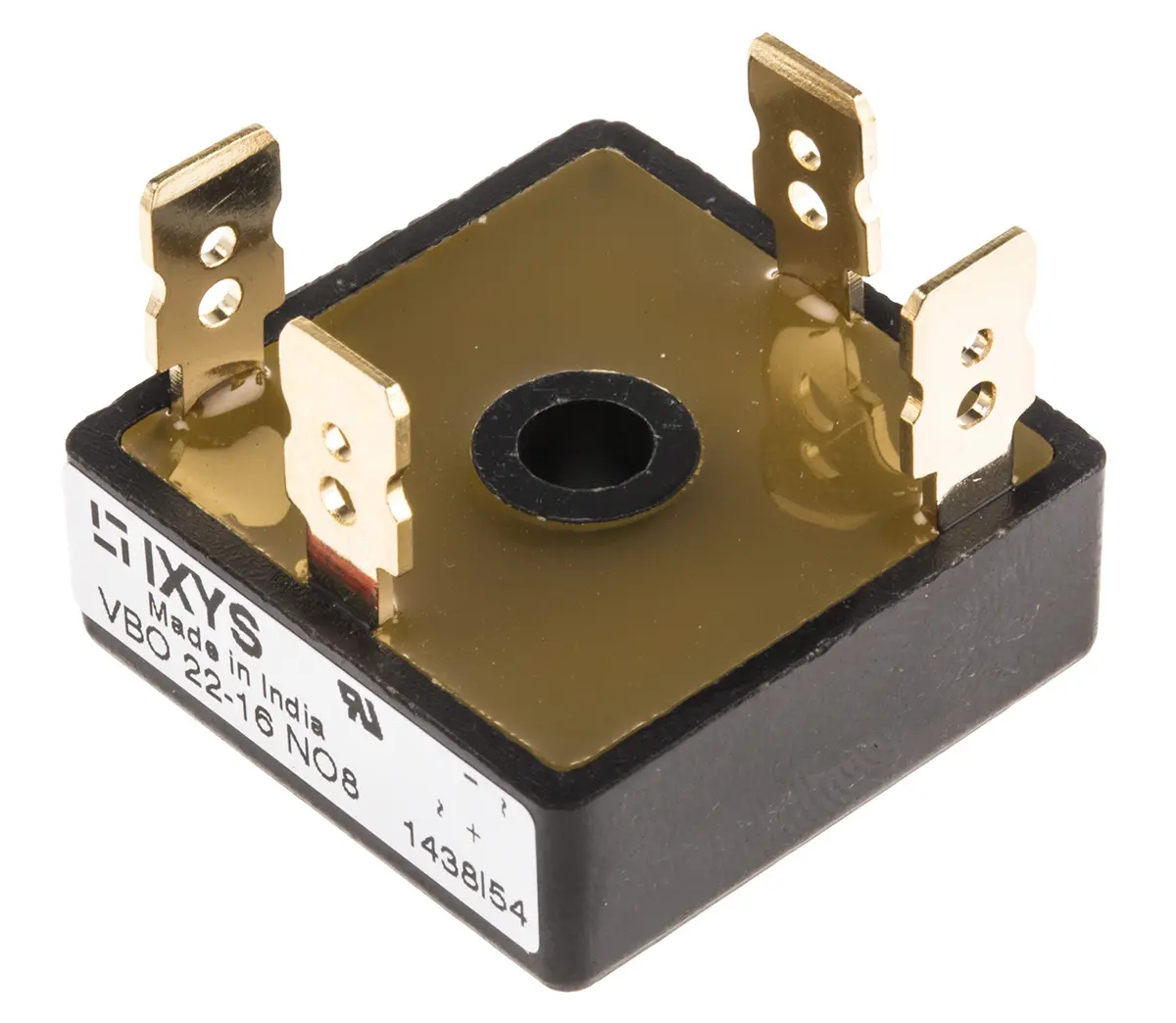 Produktfoto 1 von IXYS Brückengleichrichter-Modul 1600 V 440 A Schraubanschlussklemme 2.2 V FO-BB Einfach 4-Pin 300 μA