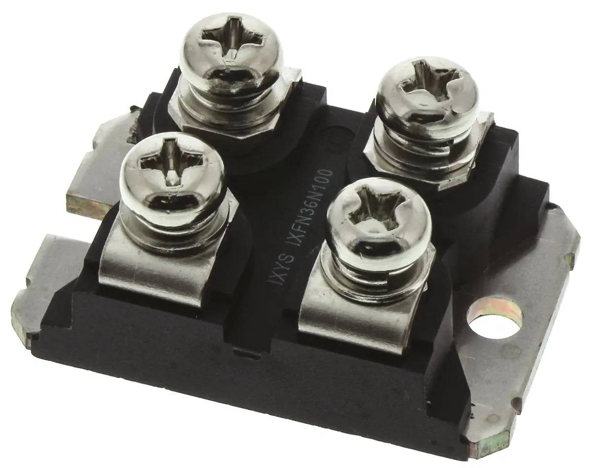 Produktfoto 1 von IXYS HiperFET Typ N-Kanal, Panel MOSFET Erweiterung 1 kV / 36 A 700 W, 4-Pin SOT-227