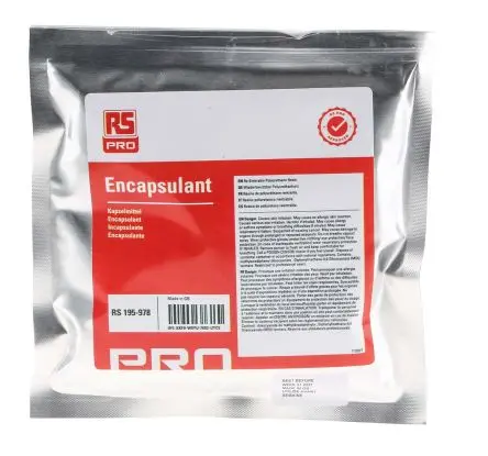 Produktfoto 1 von RS PRO Part A, RS Encapsulant Vergussmasse Polyurethan, Aushärtung 24 h Packung 250 g Gelb transparent