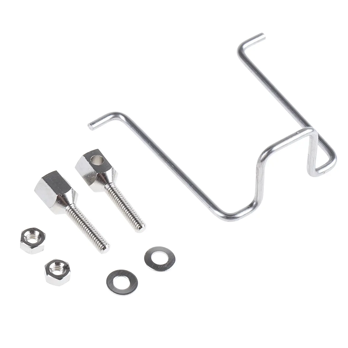 Produktfoto 1 von Bulgin IEC-Steckverbinder-Halteklammer für PX-Serie Silber B. 43.3 mm