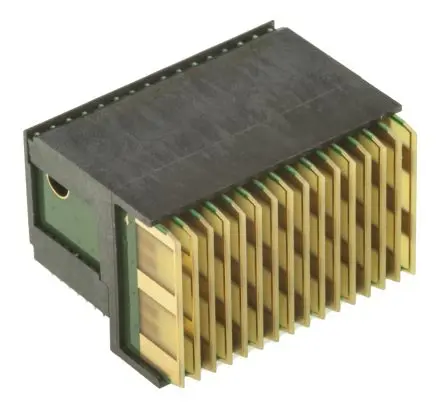 Produktfoto 1 von TE Connectivity MULTIGIG RT 2, 1.8 mm Backplane-Steckverbinder VITA 46 Mitte, 112-polig Stecker, 7-reihig, gewinkelt,