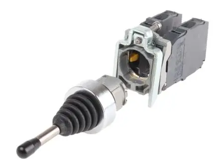 Produktfoto 1 von Schneider Electric Harmony XD4 Joystick, 4-Achsen Rastung, SPST, 600 V ac / 220mA, IP66 Griff Typ Hebel
