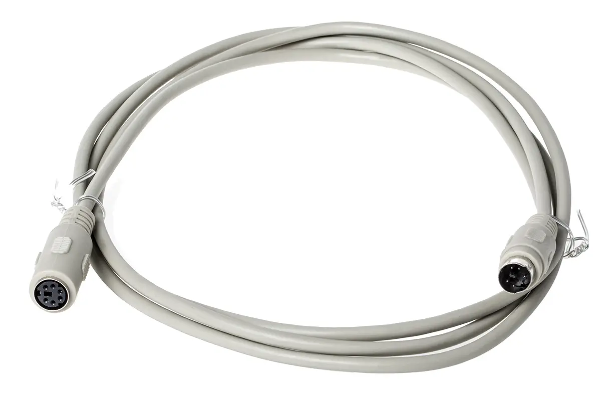 Produktfoto 1 von Roline PS/2-Kabel Grau Polyvinylchlorid, 1.8 m