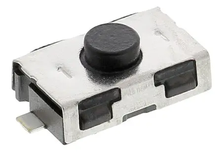 Produktfoto 1 von C & K IP50 Taster SPST Taste, SMD 50mA Aus-Ein 0.75 mm Silber Oberfläche B. 7.3mm L. 3.8 mm