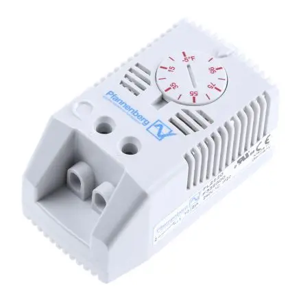 Produktfoto 1 von Pfannenberg FLZ Schaltschrank-Thermostat Öffner, 40.55 °C, -5 °F 240V ac