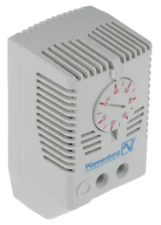 Produktfoto 1 von Pfannenberg FLZ Schaltschrank-Thermostat Öffner, 60 °C, 0 °C 240V ac