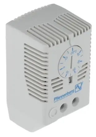 Produktfoto 1 von Pfannenberg FLZ Schaltschrank-Thermostat Nein, 80 °C, -20 °C 120V ac