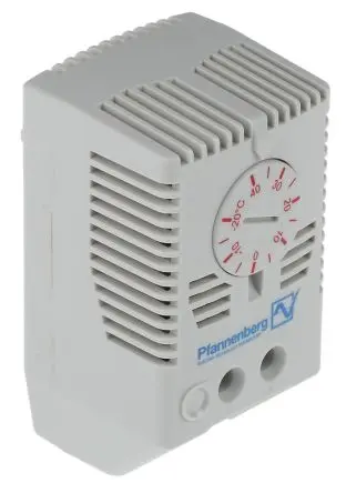 Produktfoto 1 von Pfannenberg FLZ Schaltschrank-Thermostat Öffner, 80 °C, -20 °C 240V ac