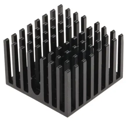 Produktfoto 1 von AAVID THERMALLOY T411 Kühlkörper für Universelle quadratische Alu, 27 mm x 27mm x 18 mm