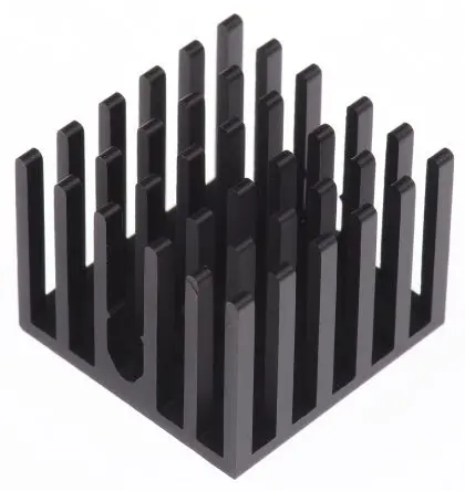 Produktfoto 1 von AAVID THERMALLOY T411 Kühlkörper für Universelle quadratische Alu, 23 mm x 23mm x 18 mm