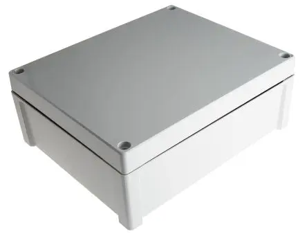 Produktfoto 1 von Fibox TEMPO; Gehäuse; ABS; Grau; IK07 IP65 Breite 239 mm Höhe 107.4 mm Länge 289 mm
