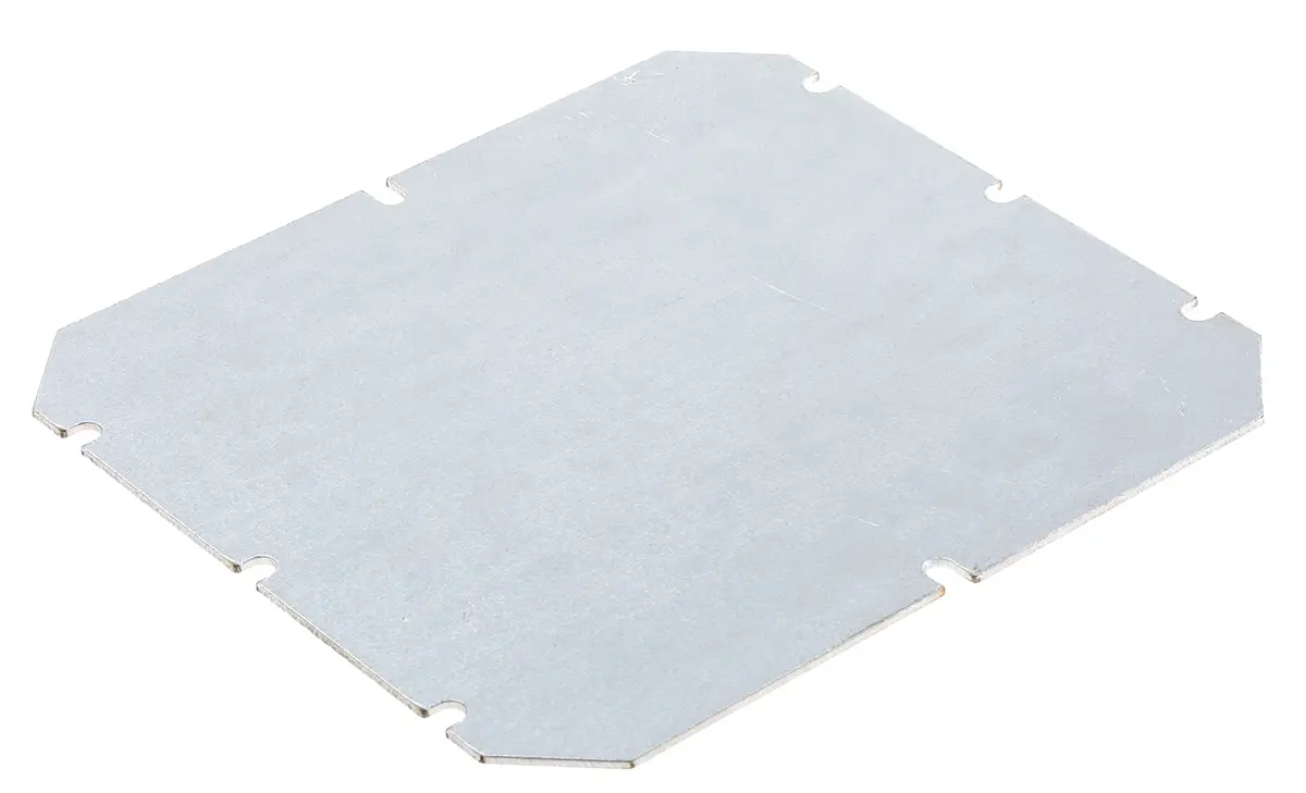 Produktfoto 1 von Fibox Stahl Grau, Schwarz RAL 7035 Gehäuse-Zubehör, 140 mm Tempo Enclosure x 170 mm