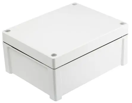 Produktfoto 1 von Fibox TEMPO; Gehäuse; ABS; Grau; IK07 IP65 Breite 191 mm Höhe 107.4 mm Länge 240 mm