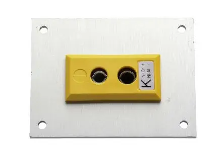 Produktfoto 1 von RS PRO 0106649 Anschlussfeld für Thermoelement für Thermoelement K