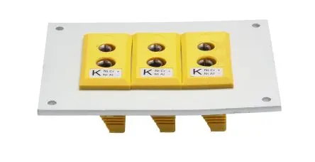 Produktfoto 1 von RS PRO 0106652 Anschlussfeld für Thermoelement für Thermoelement K