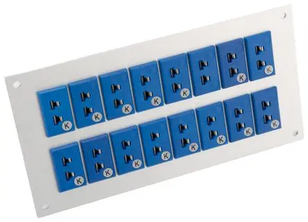 Produktfoto 1 von RS PRO XQ Anschlussfeld für Thermoelement