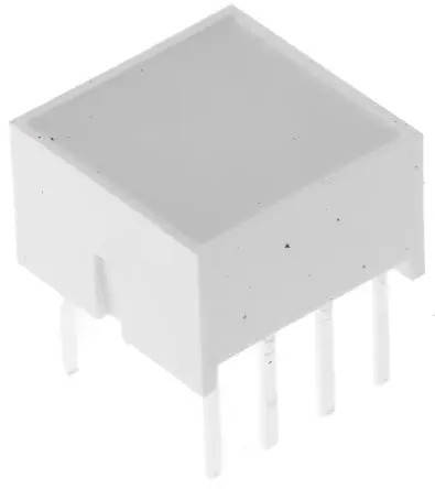 Broadcom LED-Anzeige Lichtleiste, Rot 626nm 45mcd Durchsteckmontage
