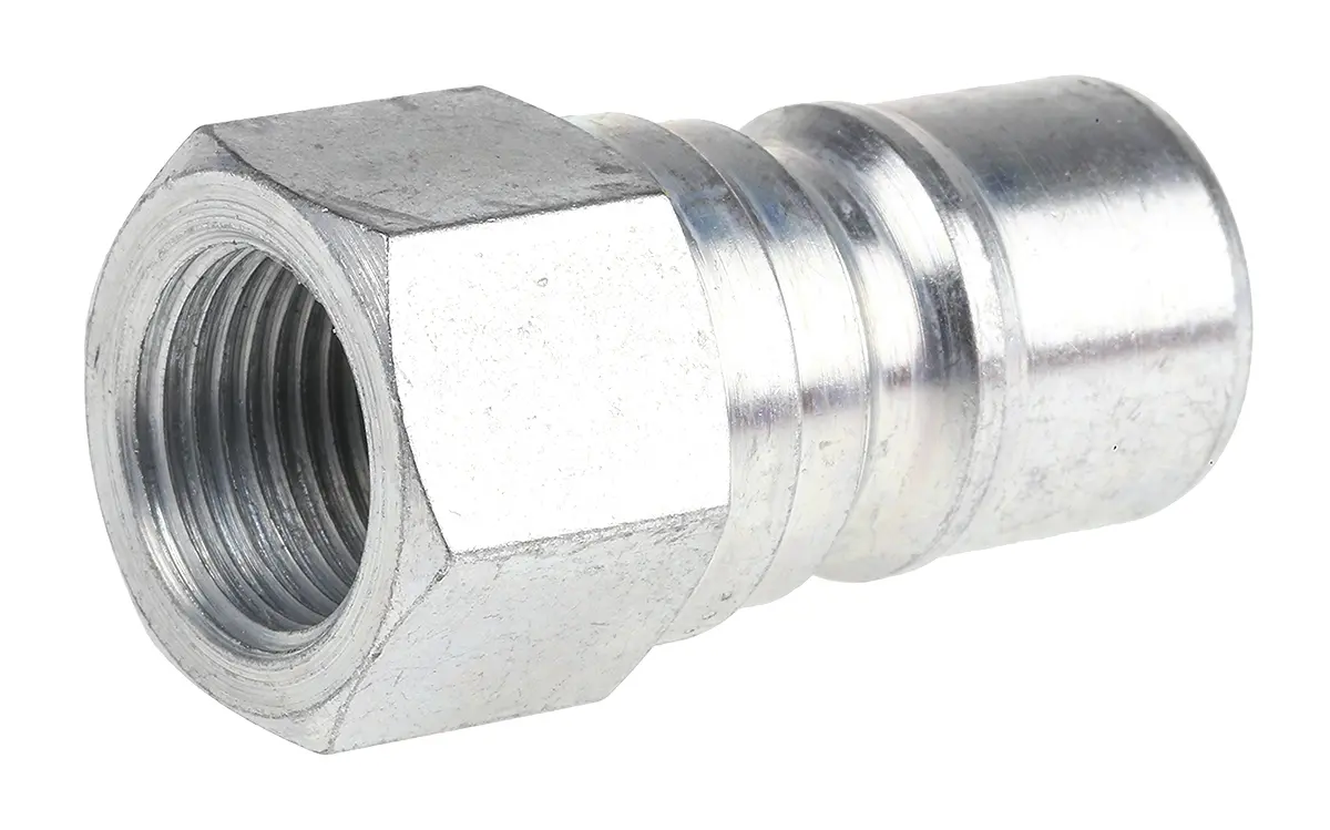 Produktfoto 1 von Parker 60 Hydraulik-Schnellkupplung Buchse Stahl, 3/8 in