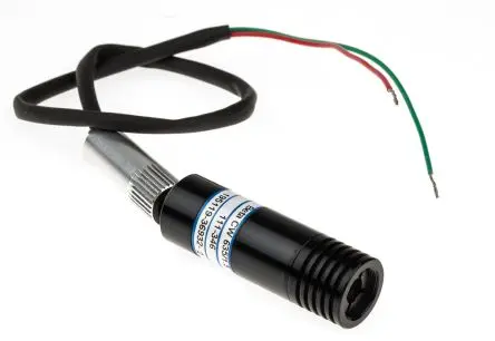 Produktfoto 1 von Global Laser Beta CW Lasermodul Rot, Ellipse-Strahl 3R / 633 nm 1.5 mW CW-Laser 4.5 V, TTL 5.5V