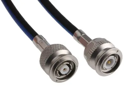 Produktfoto 1 von Huber+Suhner Reverse TNC Koaxialkabel Stecker, 50 Ω Stecker, 3 m, RP-TNC / TNC, Blau, Schwarz