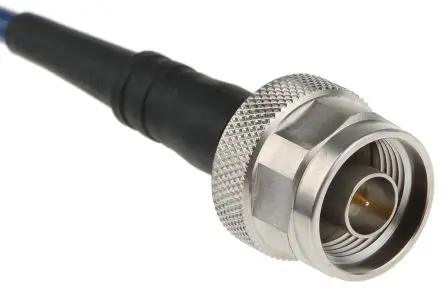 Produktfoto 1 von Huber+Suhner SUCOTEST Koaxialkabel Stecker, 50 Ω Stecker, 914 mm, SMA / Typ N, Blau