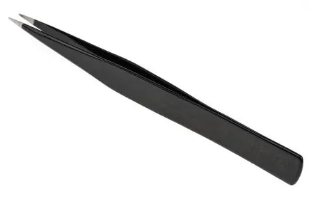 Produktfoto 1 von Bernstein Edelstahl Pinzette, 130mm, Spitze Meißel Antimagnetisch 1-teilig ESD-Sicherheit