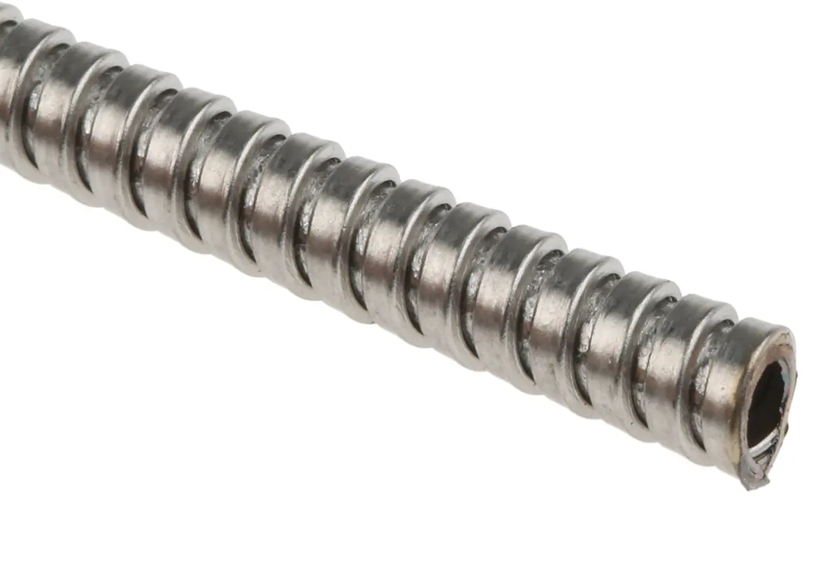 Kopex KSU Leerrohr Edelstahl, Ø 3mm nom. flexibel A ø 5.1mm I ø 3mm x 20m IP40