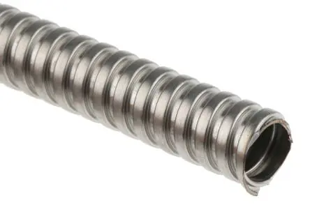 Produktfoto 1 von Kopex KSU Kabelrohr Unbeschichtet Edelstahl 304, Ø 8 mm nom., Metall x 10 m IP40
