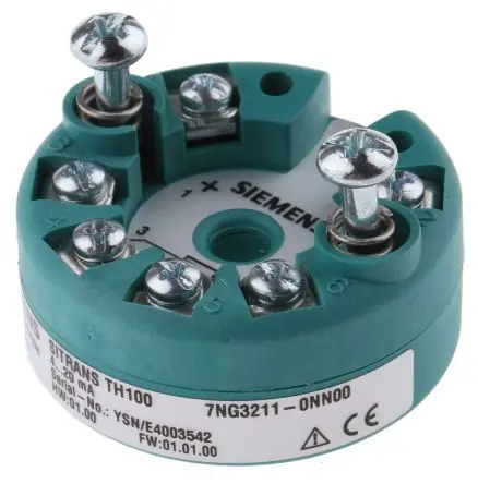 Produktfoto 1 von Siemens Temperaturgeber Ø 44 mm 36V dc, -200 °C → 850 °C für Pt100 Ausgang 4 bis 20 mA
