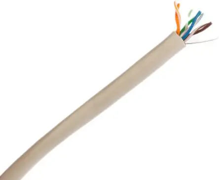Multimedia Connect MMC Cat5e Ethernet-Kabel, 100 m, Grau Abgeschirmt Geschirmt, Aussen ø 5.4 mm Außen-ø ,
