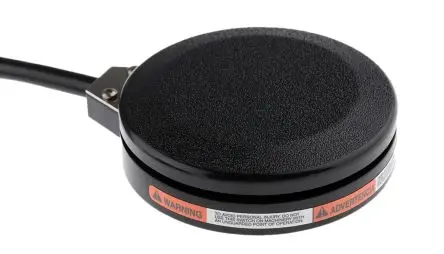 Produktfoto 1 von RS PRO Leichte Einsätze Dolphin Fußschalter Tastend, SPST Polymer, 5A 125 V ac, IP68