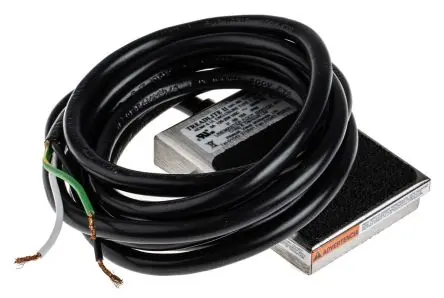 RS PRO Leichte Einsätze Treadlite II Fußschalter Tastend, SPST Edelstahl, 3A 250 V ac, IP68