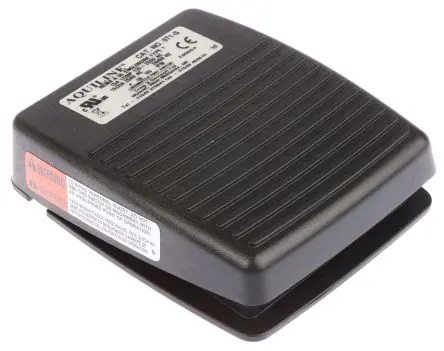 Produktfoto 1 von RS PRO Leichte Einsätze Aquiline Momentary Fußschalter Tastend, 1-poliger Wechsler Polymer, 15A 250 V ac, IP20