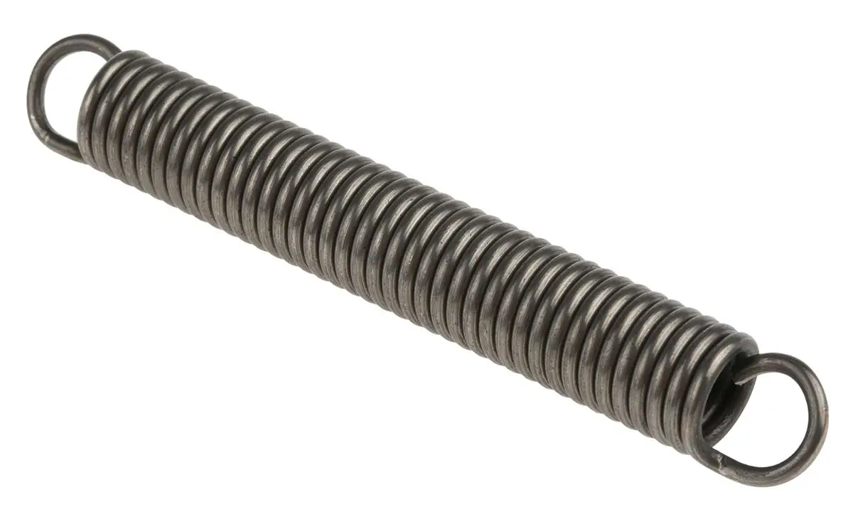 Produktfoto 1 von RS PRO Verlängerungsfeder Stahl L.: 87.2 mm x Aussenø 12 mm Außen-ø , Draht ø 1.8 mm 21.05 N Federhärte 2.52 N/mm