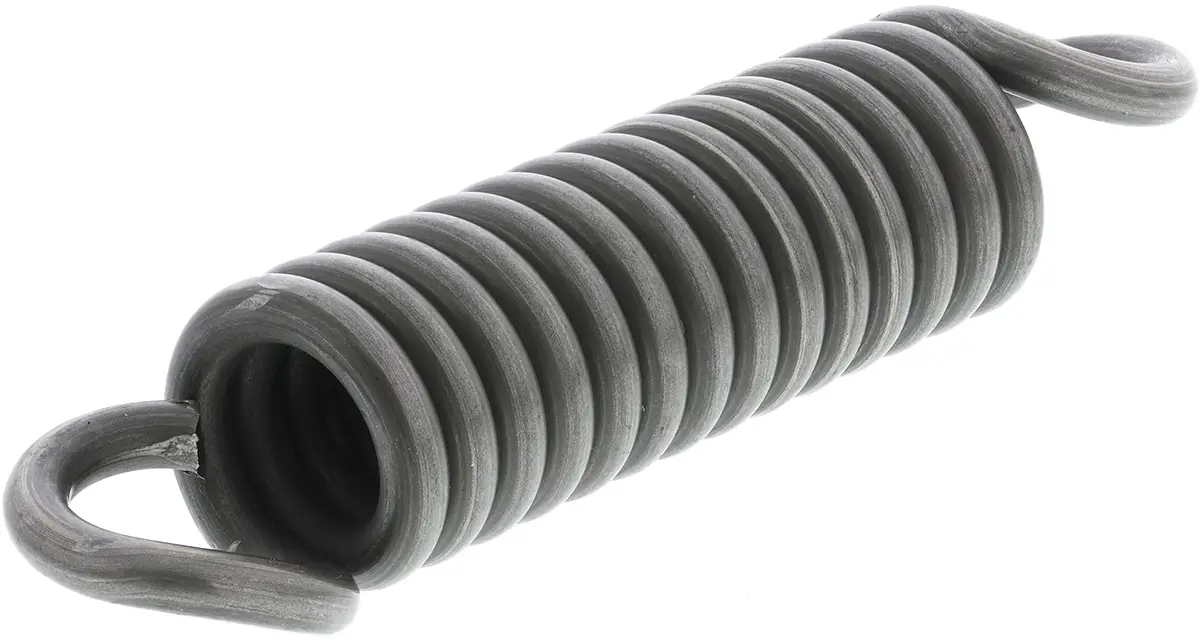 Produktfoto 1 von RS PRO Verlängerungsfeder Stahl L.: 87.2 mm x Aussenø 20 mm Außen-ø , Draht ø 4 mm 757 N Federhärte 39.7 N/mm