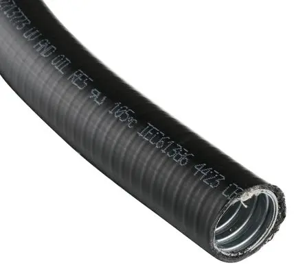 Produktfoto 1 von Adaptaflex SPL Kabelrohr Polyvinylchlorid Polyvinylchlorid, Ø 32 mm nom., Schwarz x 10 m IP69K, IP67, IP68, IP66