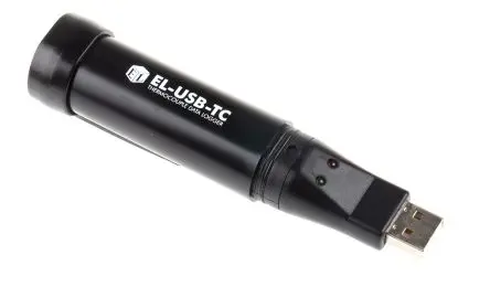 Produktfoto 1 von Lascar EL-USB-TC Temperatur Temperatur Datenprotokolliergerät, USB, -10 °C → 80 °C