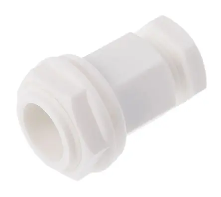 Produktfoto 1 von RS PRO Kabelverschraubung, M20 Kunststoff Weiß 7 mm/ 10.5 mm, IP55